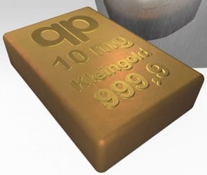 Goldhandel zukünftig in Milligramm Kleingold in mg-Format, die Zukunft des Edelmetallhandels…