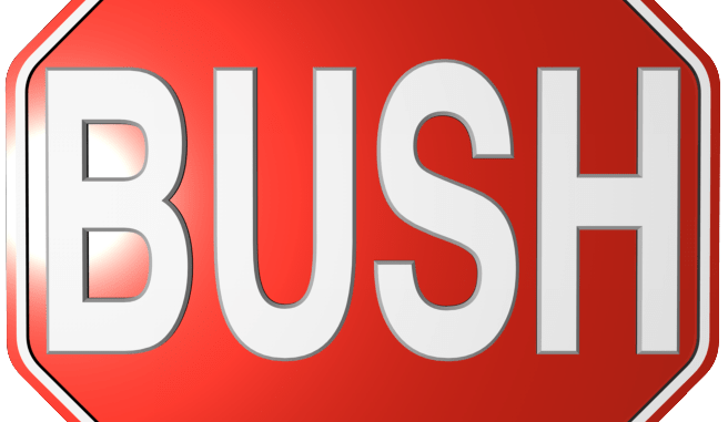 STOP BUSH … Haltet den Wahnsinn