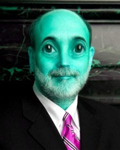 Aliens Heli Ben Bad Bankie alias Ben Bernanke • Quelle: Alien • Autor: XXXX