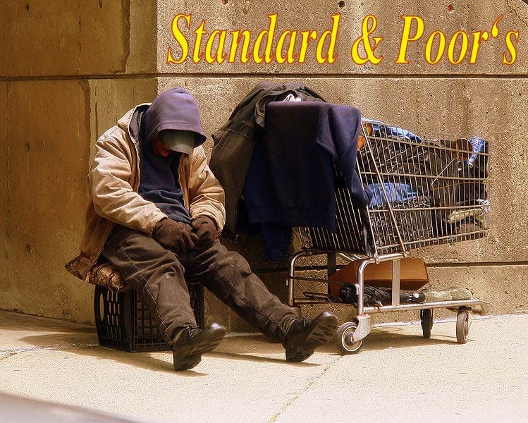 Standard & Poors Homeless Man