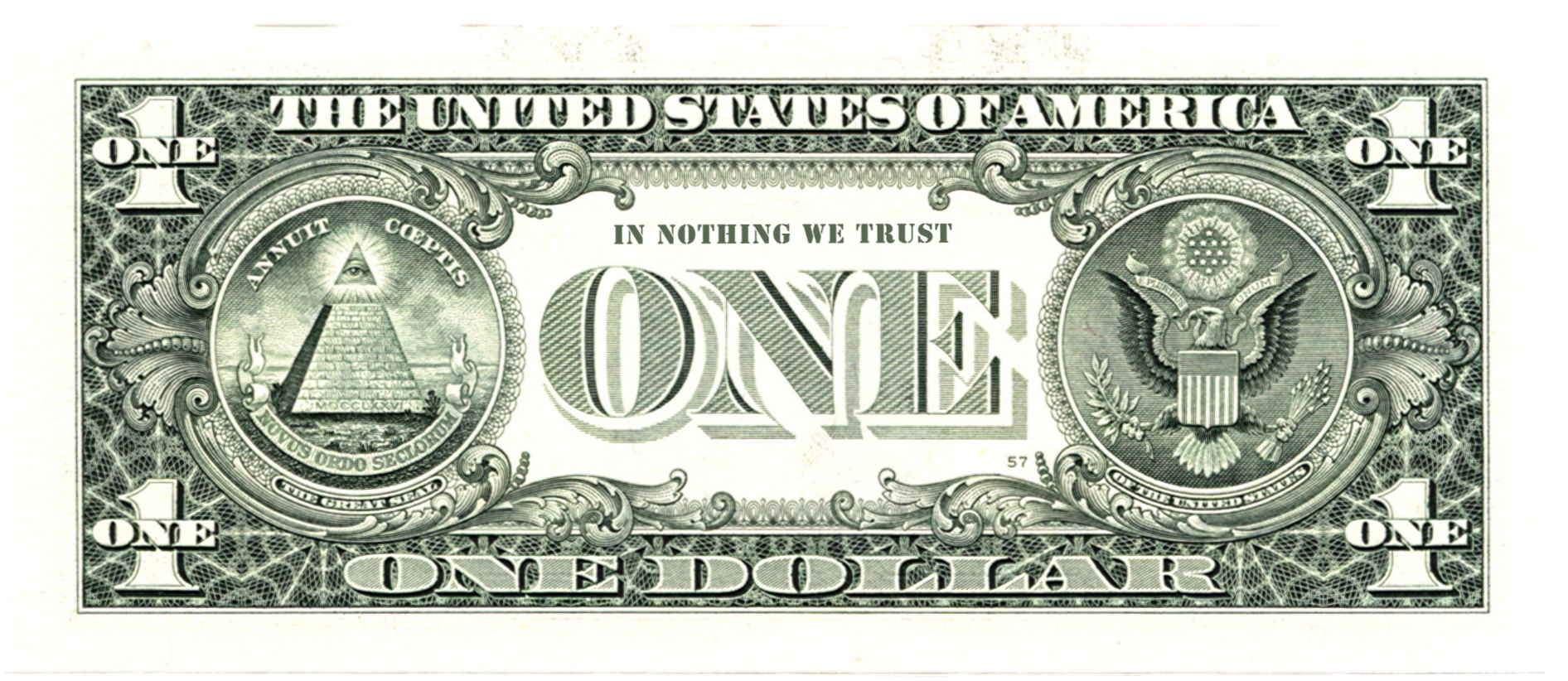 Dollar Endzeit-Signale 40 Zentralbanken wetten auf neue Weltwährung one 1 dollar back in nothing we trust
