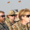German ISAF Merkel Soldiers Training