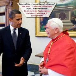 Barack Obama der Papst und die Erleuchtung