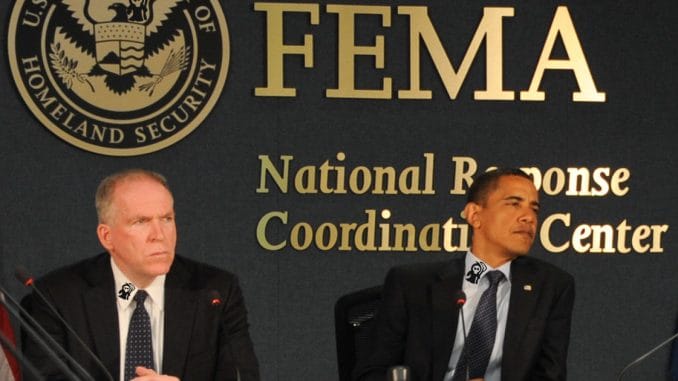 Death Czar Brennan and Obama FEMA
