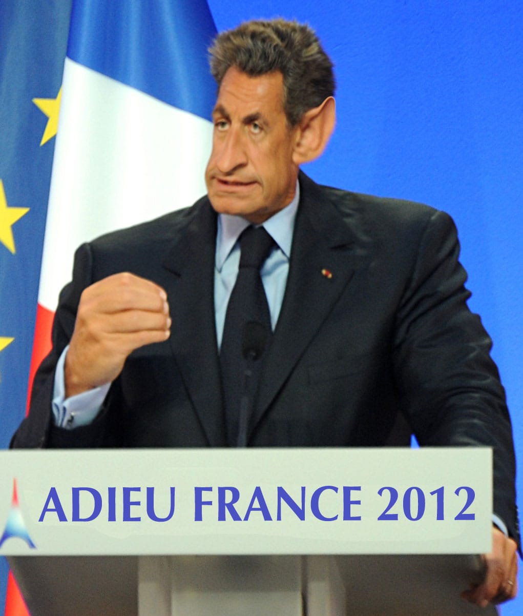 Sarkozy auf der Flucht - Asyl bei Merkel