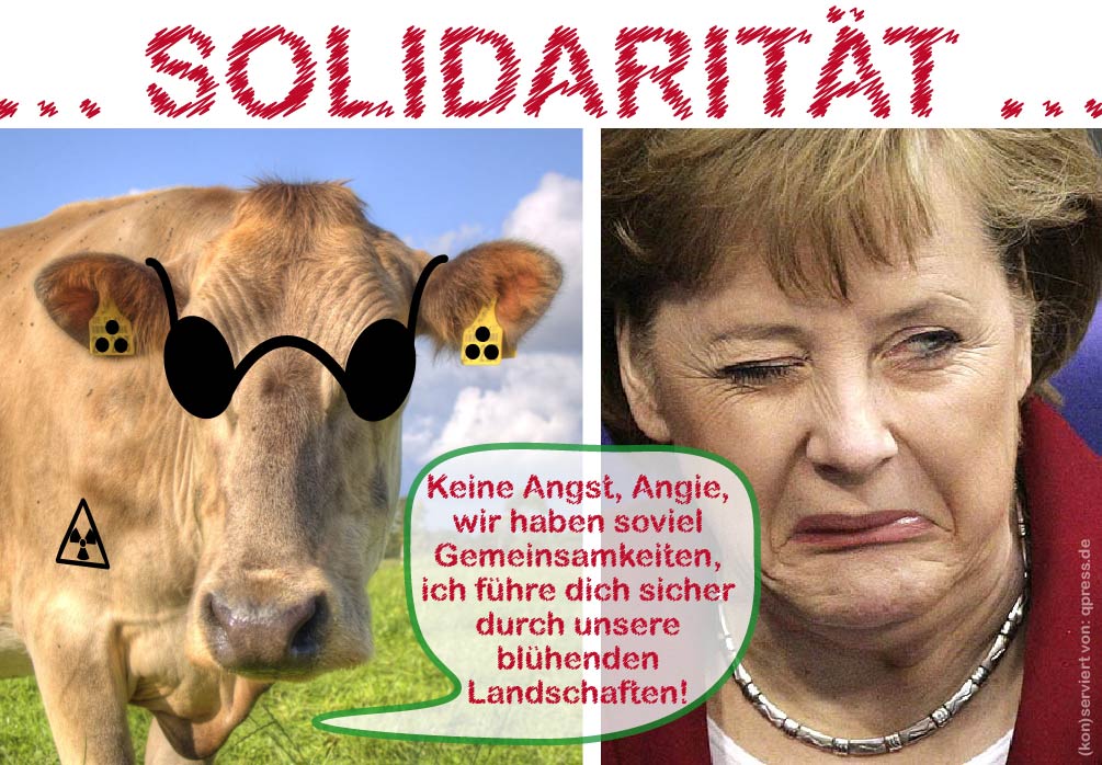 Stuttgarter pfeifen Kanzlerin Merkel bis nach Berlin zurück Solidaritaet Blinde Kuh Angela Merkel