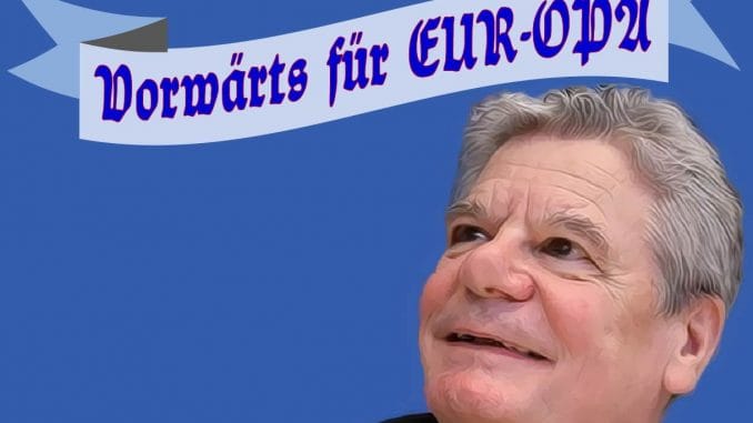 Gauck Joachim • Bedenkentraeger Bannertraeger DDR Drittes Reich