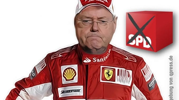 Peer Steinbrueck der Rennfahrer Formel 1 Politik Umstellung Parteien Rennstall
