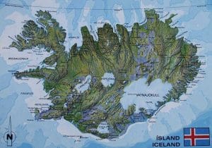 Wie Island den Euro rettete und nun im Medien-Sumpf ersoffen ist Island Karte