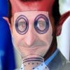 Bashar al Assad gasmaske devil