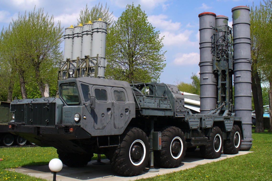S-300 Boden Luft Raketen mobile Abschusseinheit