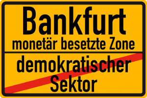 Bankfurt monetaer besetzte Zone ehem Frankfurt
