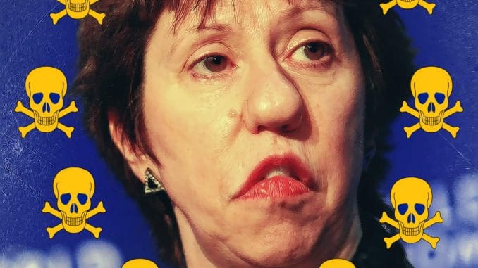 Baroness Ashton headshot europas gesicht der außenpolitischen Krise syrien europa aussenministerin