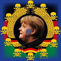 Angela Merkel Wiederwahl Monarchin 2013 Koenigin CDU EU Kratie Diktatur Deutschland Titanic Untergang