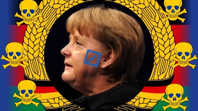 Angela Merkel Wiederwahl Monarchin 2013 Koenigin CDU EU Kratie Diktatur Deutschland Titanic Untergang