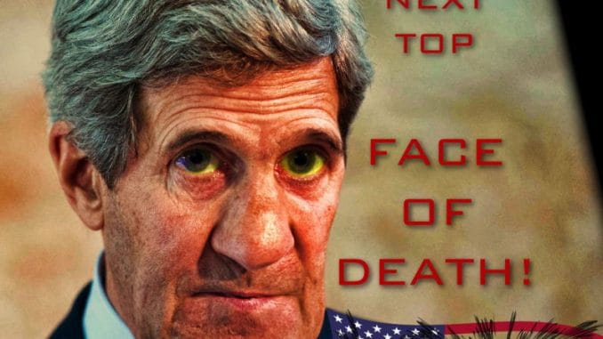John F. Kerry americas next top face of death Kriegstreiber