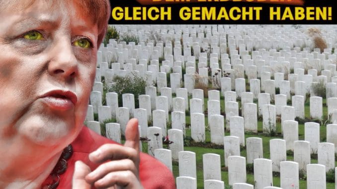 Merkel Friedhof Gleichmacherei Gleichheit der Menschen
