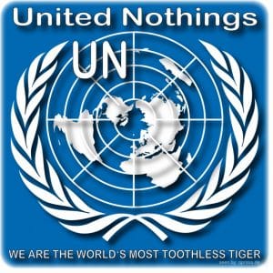Syrien-Konflikt endgültig gelöst, finales Kriegskonzept ist sofort umsetzbar un_uno_nothings_logo_of_the_united_nations_qpress_toothless_tiger