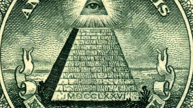 one dollar pyramidcrop allsehendes auge eine welt regierung novus ordo seclorum qpress