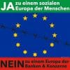 Ja und Nein Europa der Menschen