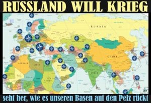Ohne anständigen Russenhass der Deutschen muss der geplante NATO-Ostfeldzug ausfallen