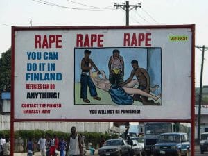 Finnland wirbt um Vergewaltiger zur Auffrischung des Gen-Pools Islam muslime kurzzeitehe Vergewaltigung Finnland Norwegen Migrationsprobleme Werbung in Afrika fuer Freiheit in Europa