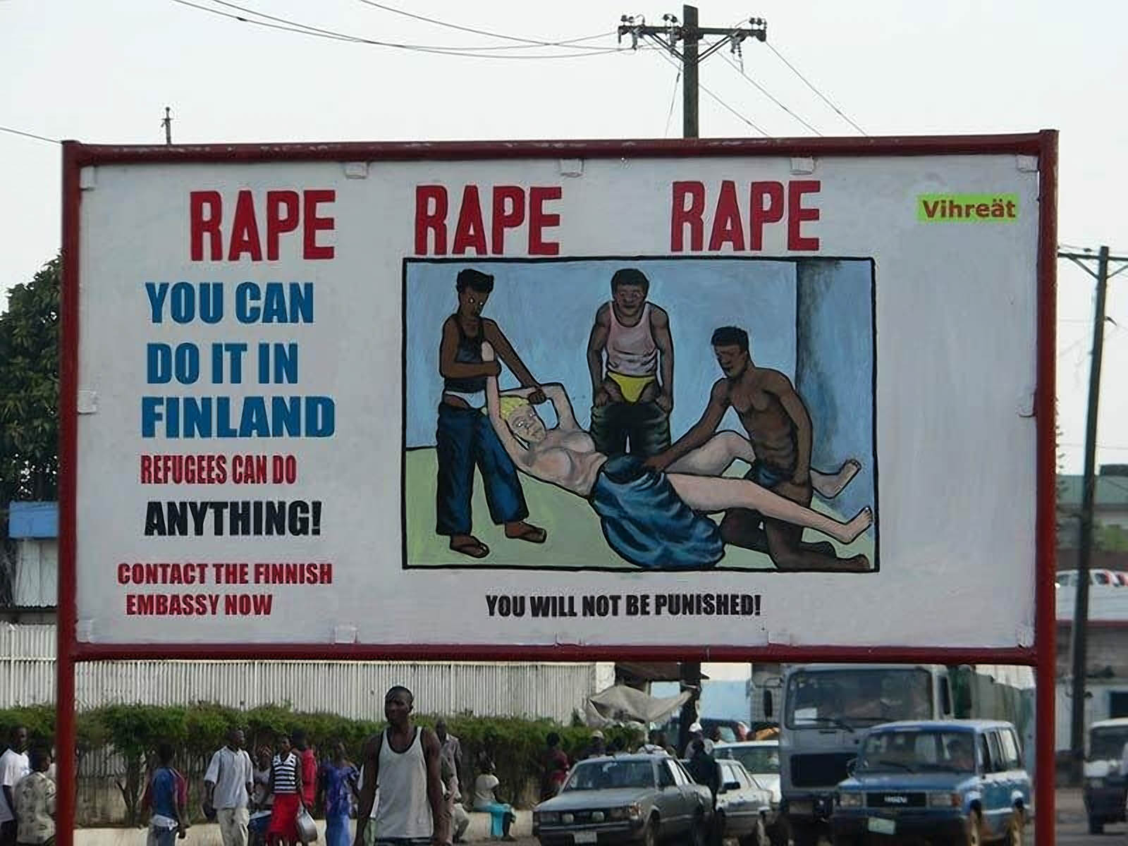 Islam muslime kurzzeitehe Vergewaltigung Finnland Norwegen Migrationsprobleme Werbung in Afrika fuer Freiheit in Europa