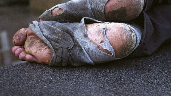 Obdachlosigkeit kampf gegen Armut Globalisierung Verarmung