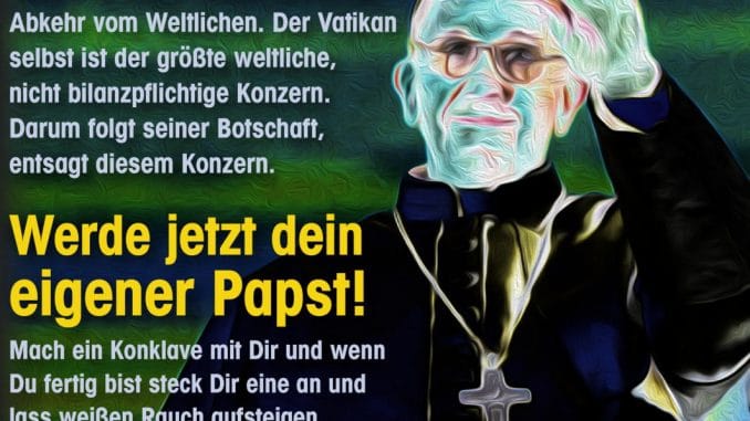papst franziskus erste messe abkehr vom weltlichen