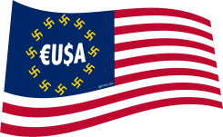 Flag of the United States europe europa EUSA faschisten qpress