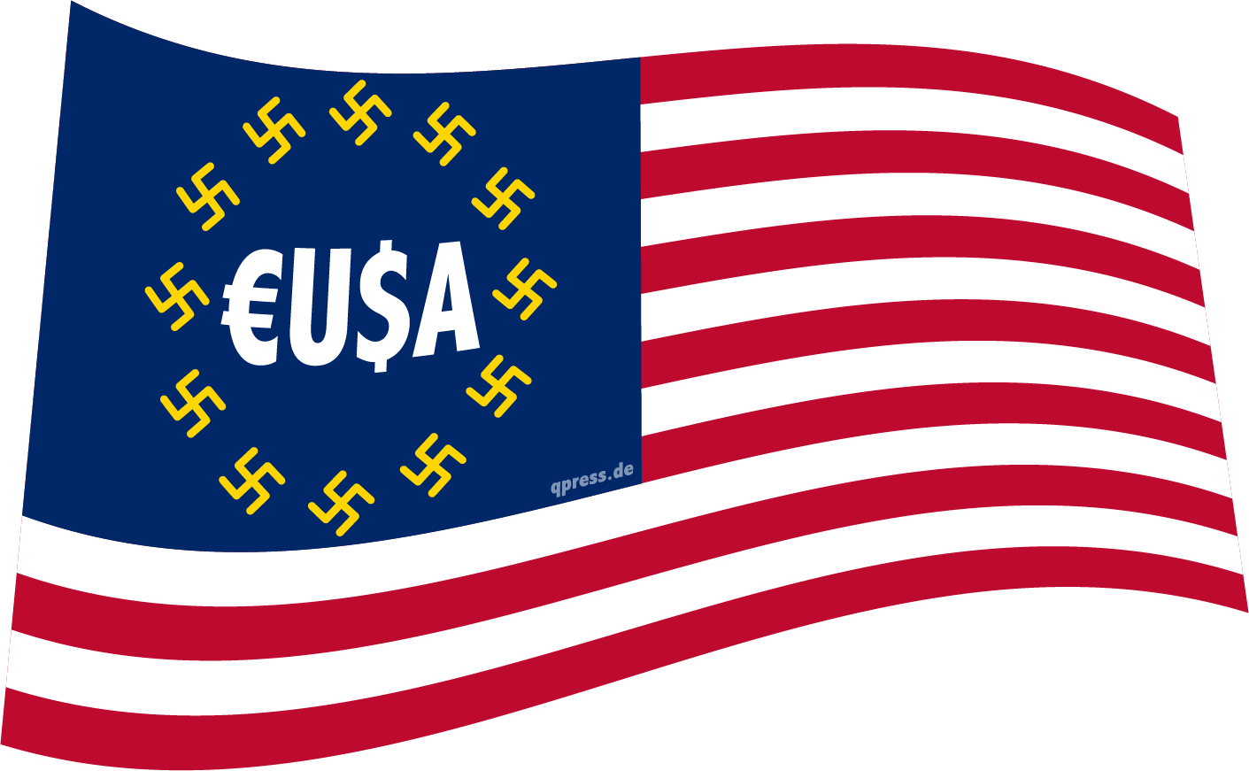 Flag_of_the_United_States europe europa EUSA faschisten qpress