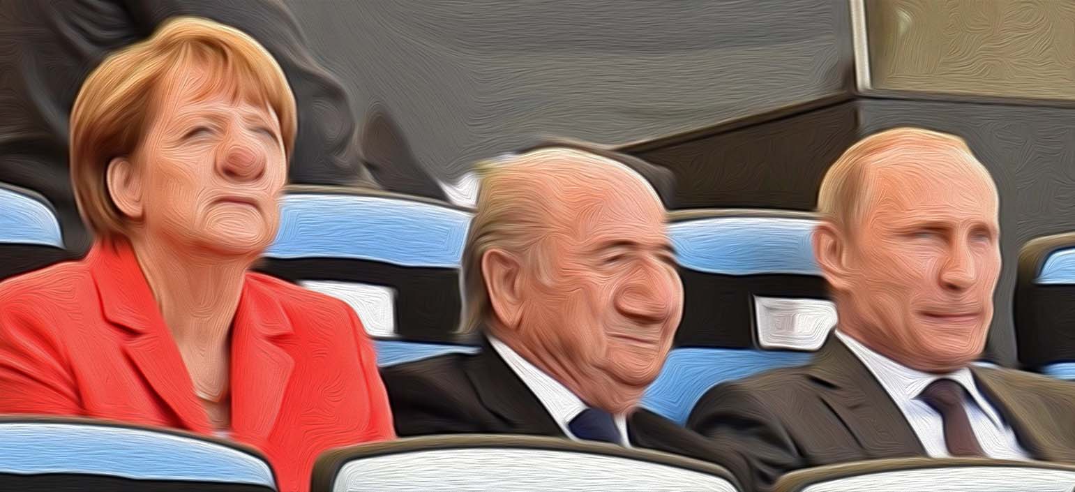 Merkel Putin Blatter gerichtszeichner Urteil Weltmeistertitel weg