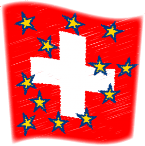 Schweiz zu wenig neutral, EU fordert totale Neutralisierung Flag_of_Switzerland schwizer Flagge Kaese durchloechert neutralitaet verloren sanktionen gegen russland qpress