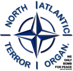 nato logo nord atlantische terror organisation raubritter moerderbanden Angriffspack qpress