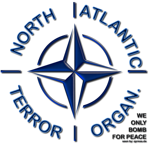 nato_logo_nord_atlantische_terror_organisation_raubritter_moerderbanden_Angriffspack_qpress