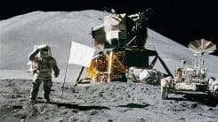 all us flags on the moon are gone or white moon landing thruth discovert by china