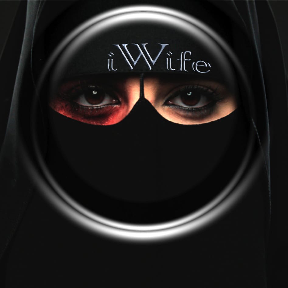 iwife burka shador verschleierung schleier bekleidung isis nutzvieh gebrauchsgegenstand arabisch frau sklavin islam gewalt krieg unterdrueckung qpress
