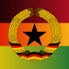 Flag of Ghana Germany Deutschland DDR Fußball WM