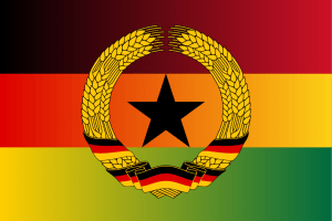 Ghana fürgegen Deutschland, die geheime Fußballreportage Flag_of_Ghana_Germany_Deutschland_DDR_Fußball_WM