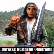 barack hussein obama head knife budget cutter sanctions against russia russland sanktionen usa wirtschafts geld Dschihad