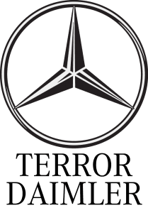 Daimler kämpft gegen Terror-Mitarbeiter Mercedes Benz Daimler Terror Logo Mitarbeiter Ueberwachung Kontrolle US Vorgabe Vasallentum