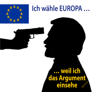 Schweiz vor Volksabstimmungsmarathon zur Zuwanderung, EU macht Druck Ich waehle Europa, weil ich das Argument einsehe qpress-01