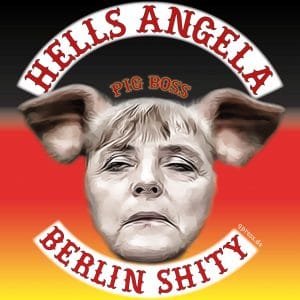Kohl und Orbán feiern zusammen in den 20. April hells_angela_big_pig_big_boss_from_germany_angela_merkel_hoellenhund