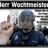 Wachtmeister Anzeige aufnehmen polizei widerstadn ungehorsam protest qpress