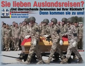 Bundeswehr braucht dringend mehr Kriegstote