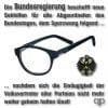 Bundestag beschafft neue Sehhilfen fuer Abgeordnete und Politiker Brille Durchblick einaeugigkeit monokular partielle blindheit