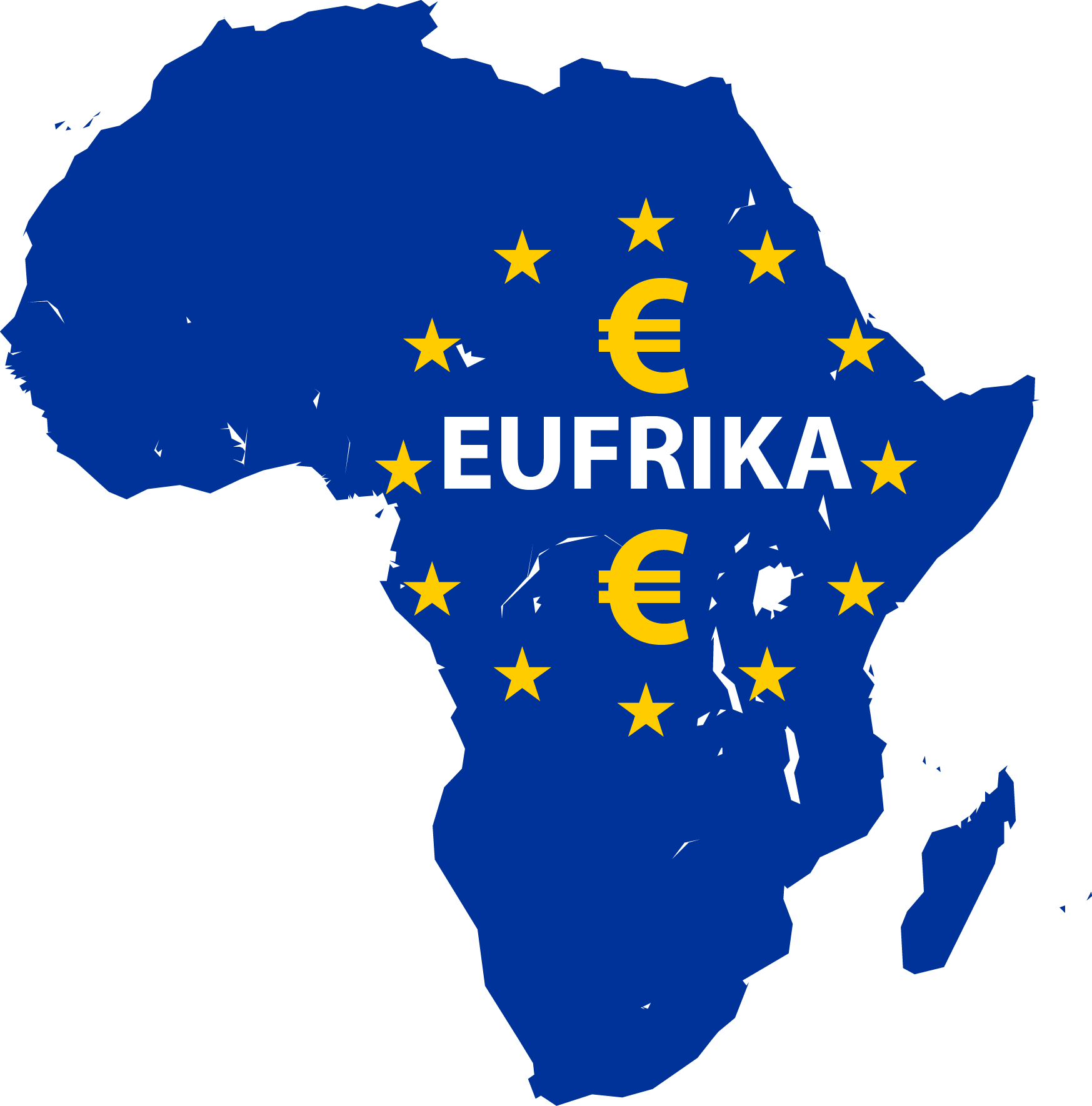 EUFRIKA_Cartography_of_Africa_Afrika_Europa_EU_Kontinent_silouette_Landkarte_Symbol