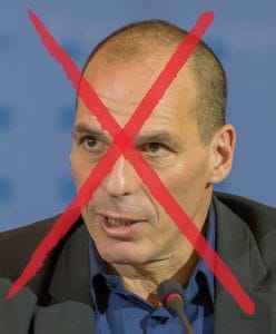Varoufakis tritt zurück, SPIEGEL-BILD tritt nach Yanis-Varoufakis- ex finanzminister griechenland eurokrise iwf troika ezb ruecktritt suendenbock opfer linke
