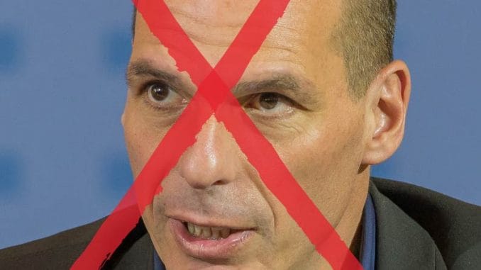 Yanis Varoufakis ex finanzminister griechenland eurokrise iwf troika ezb ruecktritt suendenbock opfer linke