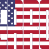 USA Flag Flagge Terror Imperialism Fahne Symbol Macht Weltherrschaft Gewalt Krieg Unterdrueckung weiss qpress